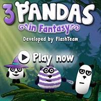Игра 3 панды в Фантазии