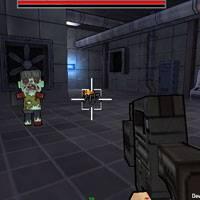 Игра 3Д стрелялка: Майнкрафт-зомби