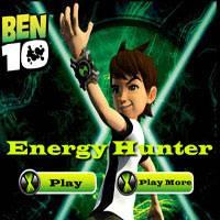 Игра Бен 10 охотится за энергией