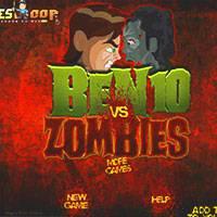 Игра Бен 10 против зомби онлайн