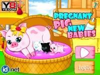 Игра Беременные свинки онлайн