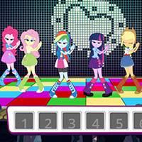 Игра Девушки Эквестрии Танцы онлайн