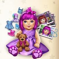 Игра Для девочек 2-3 лет: создай куклу онлайн