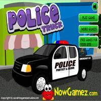 Игра Джип полицейского