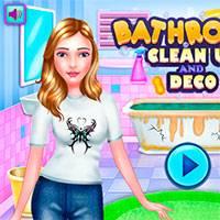 Игра Генеральная уборка в ванной онлайн