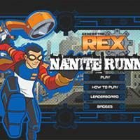 Игра Генератор Рекс: Нано - Бегун онлайн