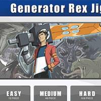 Игра Генератор Рекс: Пазл онлайн