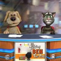 Игра Говорящий кот Том 2: Говорящий кот ведёт новости