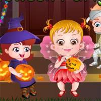 Игра Малышка Хейзел Хэллоуин онлайн