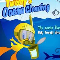 Игра Картун Нетворк: Цыпа чистит море