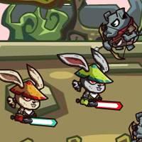 Игра Драки на мечах: Кунг Фу Кролики