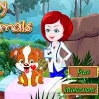 Игра Лечить животных онлайн
