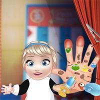 Игра Малышка Эльза: операция на руке