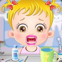 Игра Малышка у зубного