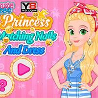 Игра Маникюр и наряд принцессы онлайн