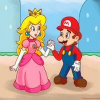 Игра Марио спасает принцессу онлайн