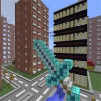 Игра Майнкрафт в городе онлайн