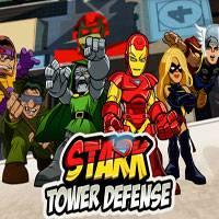 Игра Тони Старк Защищает Город онлайн