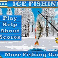 Игра Зимняя рыбалка на 1