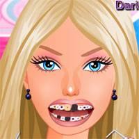 Игра Операция: Барби лечит зубы