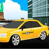 Игра Парковка такси по городу