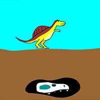Игра Побег динозавра