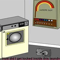 Игра Побег из стиральной машины 2