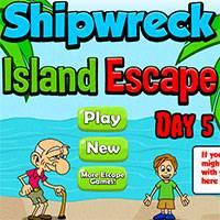 Игра Побег с острова после кораблекрушения