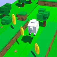 Игра Прыгающая овечка онлайн