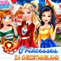 Игра Принцессы в Стране Рождества