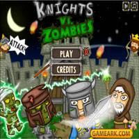 Игра Рыцари против зомби онлайн