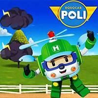 Игра Робокар Поли: спасает автобус
