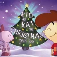 Игра Рождественский пазл Кит виси Кэт онлайн