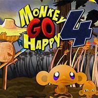 Игра Счастливая обезьянка 4 онлайн
