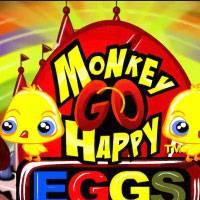 Игра Счастливая обезьянка и яйца онлайн