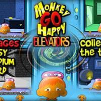 Игра Счастливая обезьянка: лифты