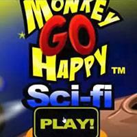 Игра Счастливая обезьянка: научная фантастика онлайн