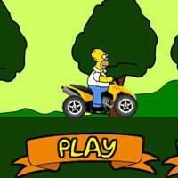 Игра Симпсоны: Гомер на мотоцикле