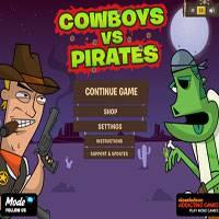 Игра Ковбои против пиратов онлайн