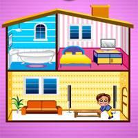Игра Строим дом для Барби