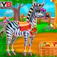 Игра Уход за зеброй онлайн