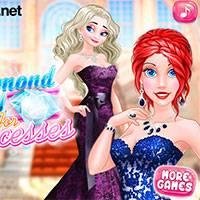 Игра Бриллиантовый бал для принцесс онлайн