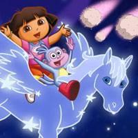 Игра Даша летает на волшебном коне онлайн