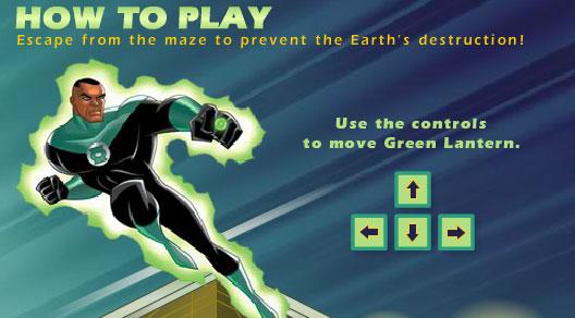 Игра мстители Зеленый фонарь: Побег из пирамиды