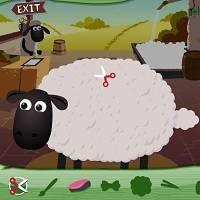 Игра Баранчик Шон парикмахерская для овец онлайн