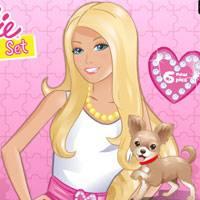 Игра Барби пазлы онлайн