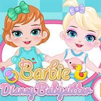 Игра Барби уход за малышкой онлайн