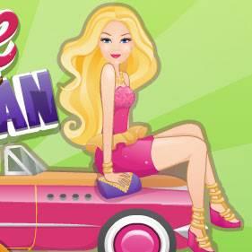 Игра Барби за рулем онлайн