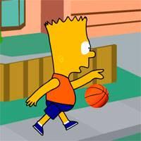 Игра Баскетбол Симпсоны онлайн