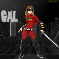 Игра Одень девушку Бэтмена онлайн